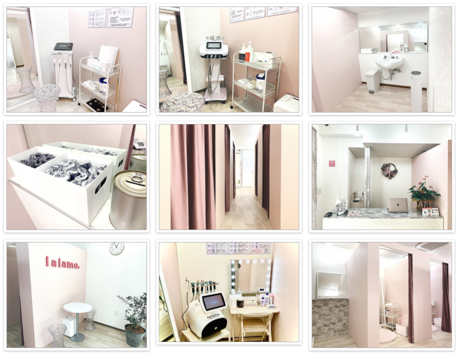 セルフエステ LALAMO 喜多見店の店内の様子